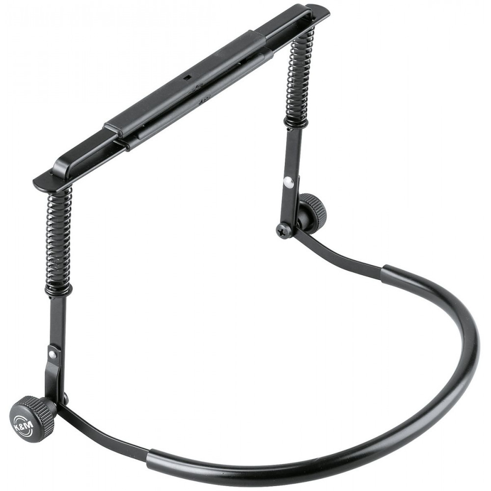 K&M 16416-000-55  держатель на шею для губной блюзовой гармошки, черный