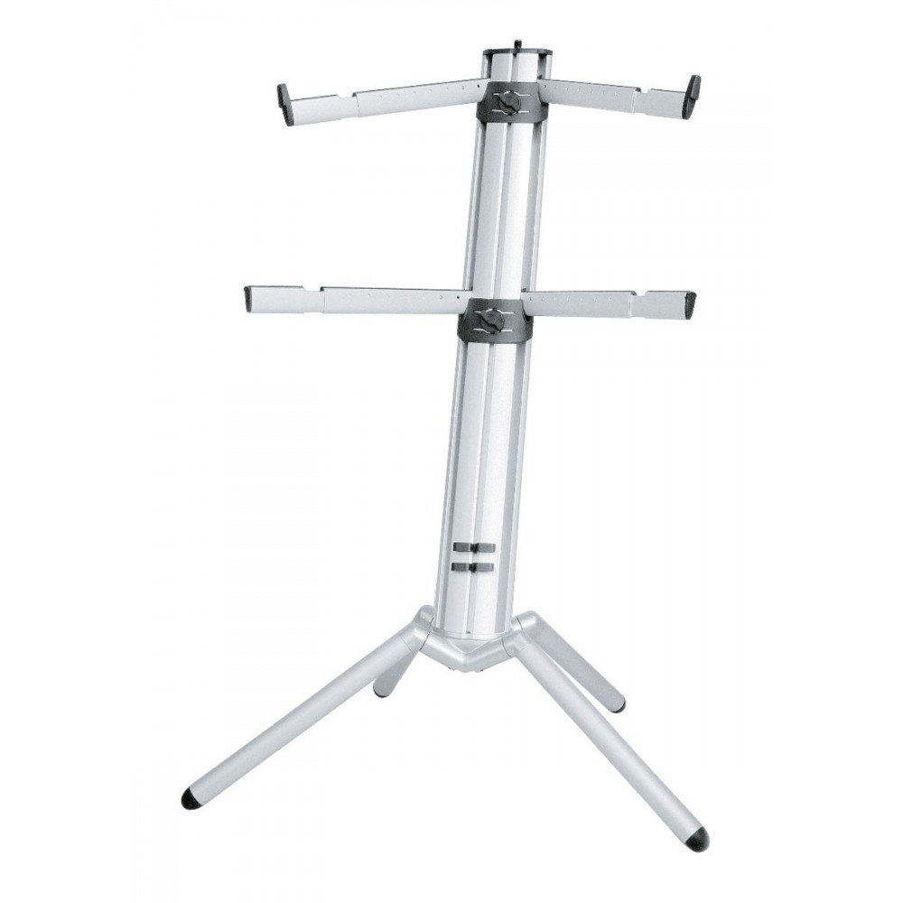 K&M 18860-000-30  стойка для клавишных Spider Pro, 2 уровня, алюминий