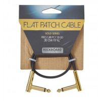 Кабель для коммутации гитарных эффектов ROCKBOARD RBO CAB PC F 30 GD, 30 см, золотистый
