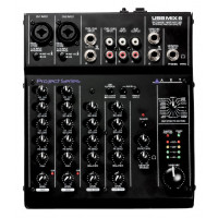 Компактный 6-канальный микшер/внешний аудио интерфейс ART USBMix6, USB