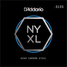 D`Addario NYS0105  отдельная струна для электрогитары ,0105", серия NYXL, стальной сплав 