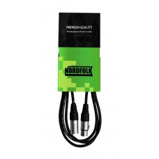 NordFolk NMC9/15M  кабель микрофонный XLR(F) <=> XLR(M), Ø 6 мм, 15 метров