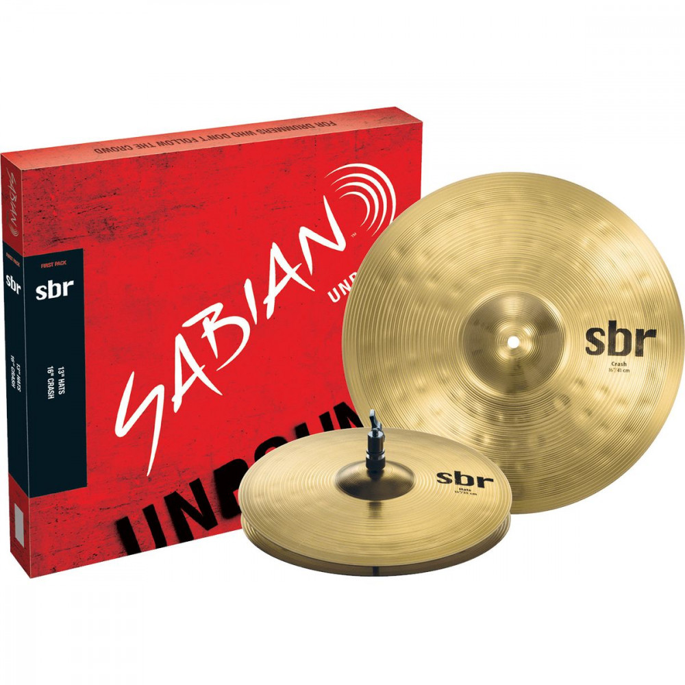 Набор тарелок SABIAN SBr First Pack (13" Hats, 16" Crash)