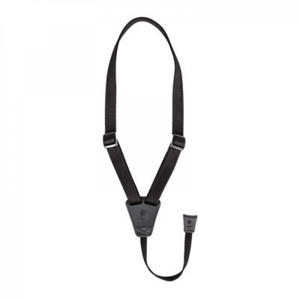 D`Addario 19UKE00  ремень для укулеле, чёрный, 3.81 см, полипропилен