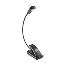 K&M 12241-000-55  подсветка для пюпитра светодиодная, 1 LED, чёрная, только от батареек