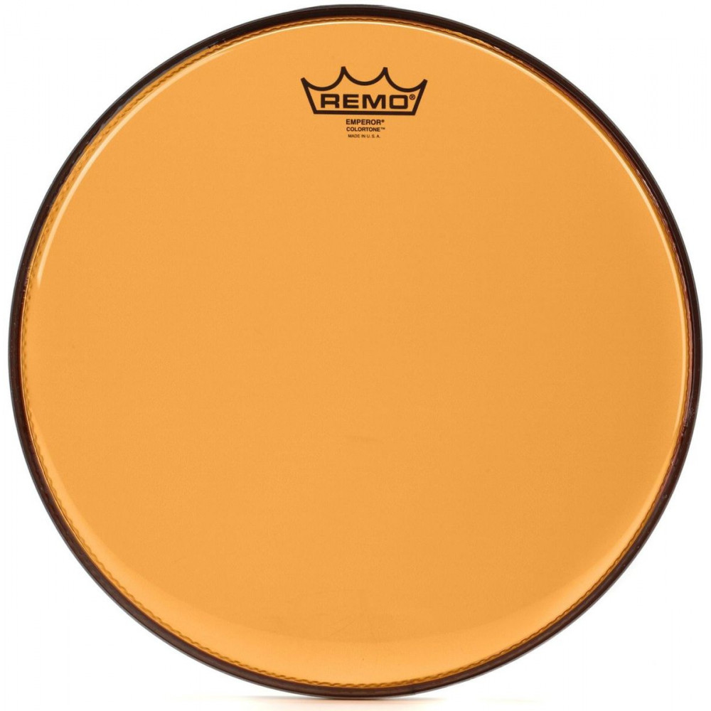 Remo BE-0313-CT-OG  13" Emperor Colortone, пластик для барабана прозрачный, двойной, оранжевый