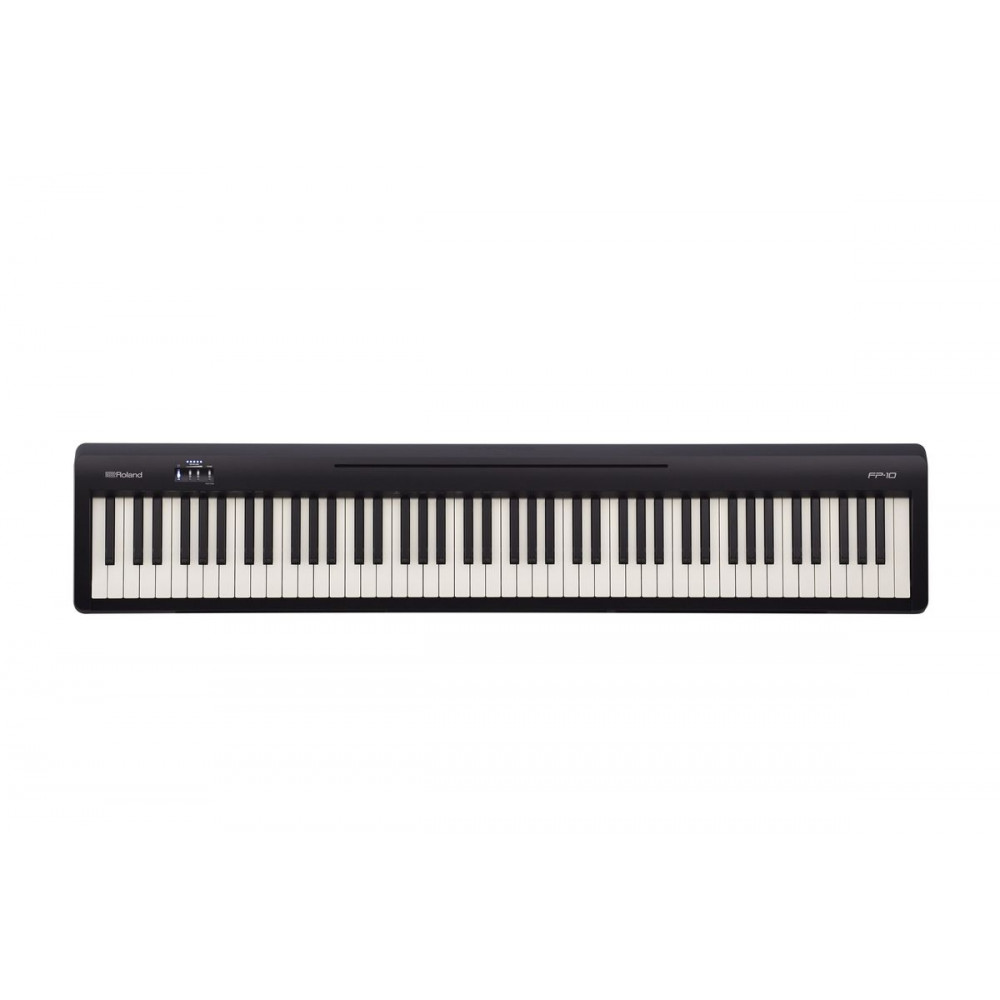 Roland FP-10-BK  цифровое пианино, 88 клавиш, 96 полифония, 17 тембров, Bluetooth
