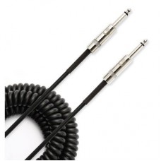 D`Addario PW-CDG-30BK  шнур гитарный Custom jack-jack, витой, 9,14 м.