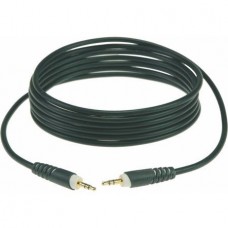 Klotz AS-MM0150  коммутационный кабель 3,5 мм  стерео миниджек  (M) /миниджек (M) 1,5 м черный