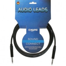 Klotz B4PP1-0100  кабель Jack stereo - Jack stereo, разъёмы Neutrik, 1 м
