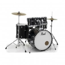 Pearl RS585C/C31  ударная установка из 5-ти барабанов, цвет Jet Black, (3 коробки)