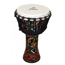 Yuka DJPA08-16  Джембе, веревочная наcтройка, 8"(20см)-16"(40см), мембрана и корпус: пластик.