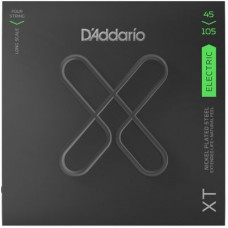 D`Addario XTB45105  Струны для бас гитары Long, Light Top/Medium Bottom, 45-105