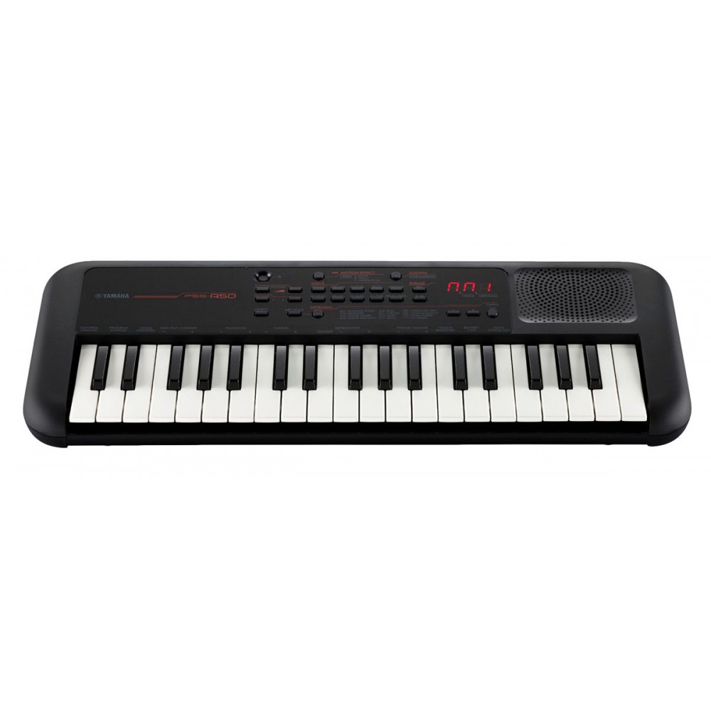 Yamaha PSS-A50  синтезатор, 37 клавиш, 32 полифония, 42 тембра, 138 арпеджио, вес 1,2 кг