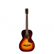 Norman B18 PARLOR CB GT Q-DISCRETE  электроакустическая гитара, Parlor, Q-Discrete, цвет санбер