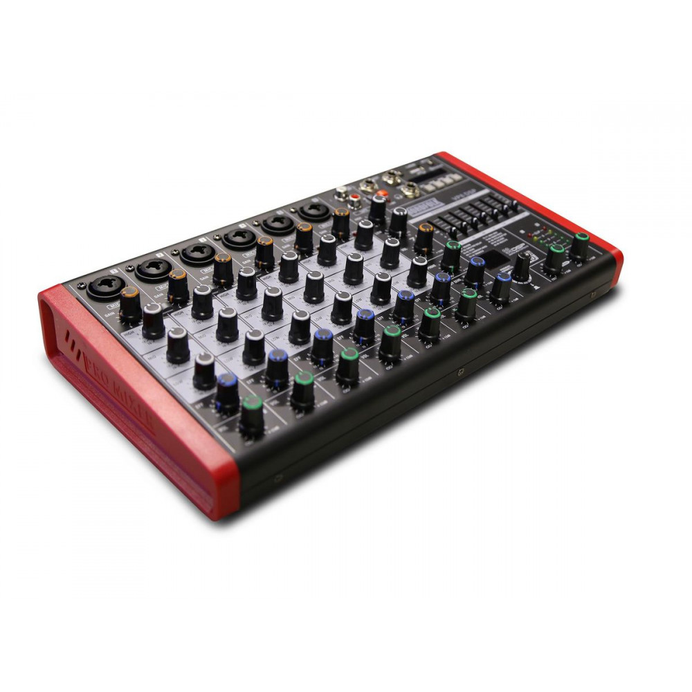 Nordfolk NCM-8DSP  компактный микш пульт, 6 микр, 6 лин, 2 ст, DSP, MP3 плеер,Bluetooth