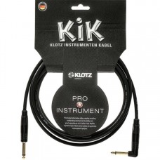 Klotz KIKKG4.5PRSW  инструментальный кабель джек / угл джек моно, 4,5 м, позолоченные разъемы K