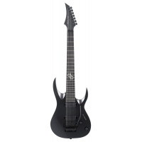 Solar A2.7FRC  7-струнная гитара, HH, Floyd Rose, цвет черный матовый