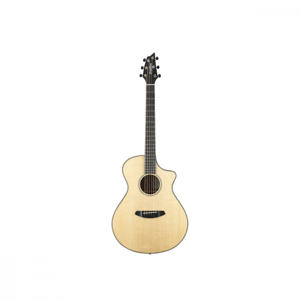 Электроакустическая гитара с кейсом BREEDLOVE Oregon Concert CE Sit.-Myrtlewood, цвет натураль
