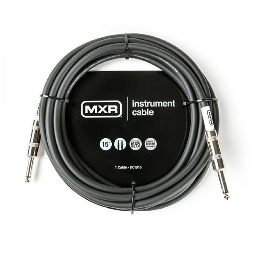 MXR DCIS15  инструментальный кабель, 4,6 м, прямые джеки