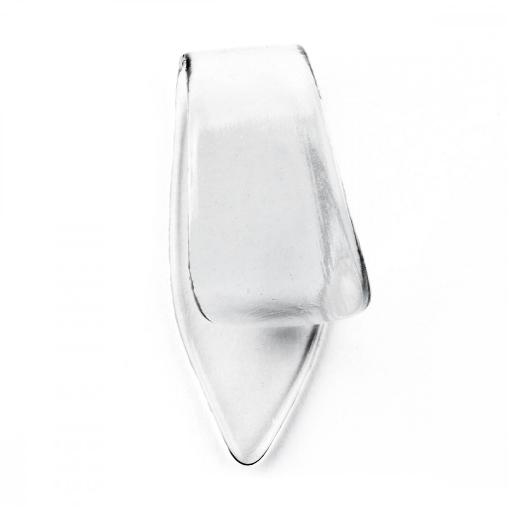 Dunlop 9036R Plastic Thumbpick Clear 12Pack  когти на большой палец, жесткие, прозрачные, 12 шт.