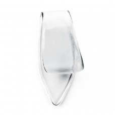 Dunlop 9036R Plastic Thumbpick Clear 12Pack  когти на большой палец, жесткие, прозрачные, 12 шт.