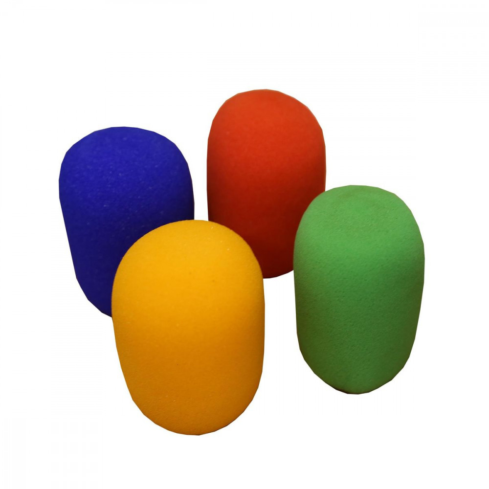 Nordfolk NWS Color Set  набор цветных поролоновых ветрозащит, зеленый, синий, красный, оранжевый