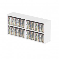 Glorious CD Box 180 White  подставка для хранения CD-дисков 180 шт, цвет белый