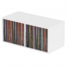 Glorious Record Box White 230  подставка, система хранения виниловых пластинок 230 шт., цвет белый