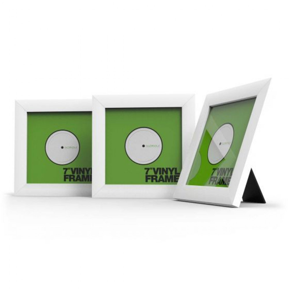 Glorious Vinyl Frame Set 7" White  комплект рамок для обложек винила формата 7", цвет белый
