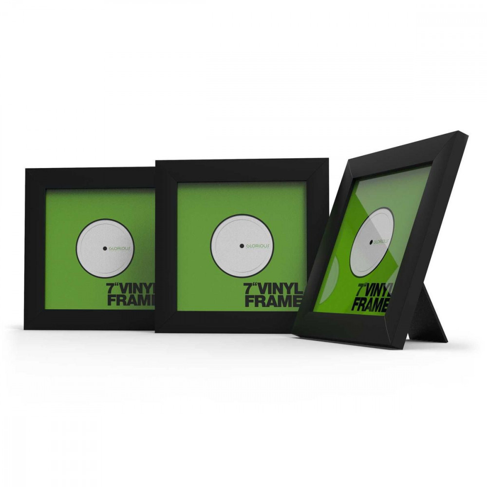 Glorious Vinyl Frame Set 7" Black  комплект рамок для обложек винила формата 7", цвет чёрный