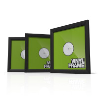 Комплект рамок для обложек винила формата GLORIOUS Vinyl Frame Set Black, 12", цвет чёрный