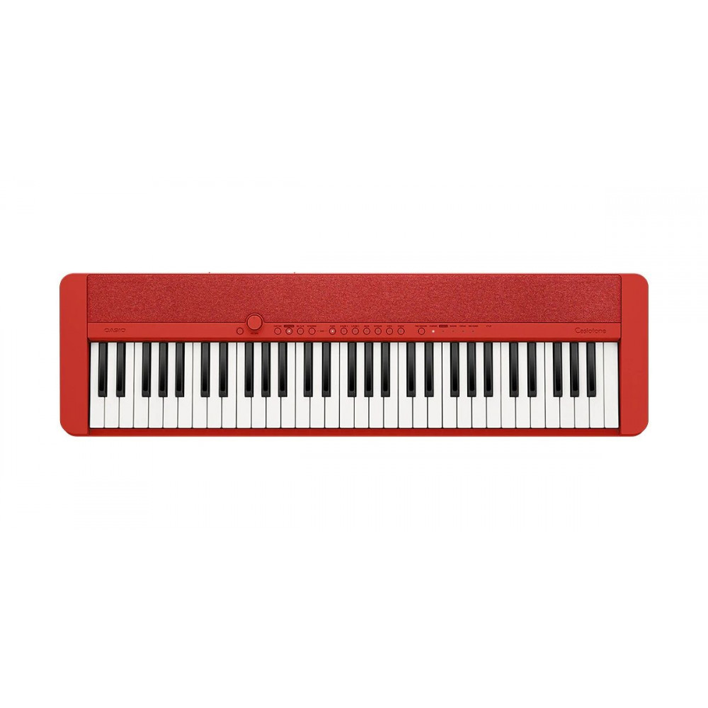 Casio CT-S1RD  цифровое пианино, 61 клавиша, 64 полифония, 61 тембр, APP iOS, Android