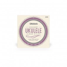 D`Addario EJ65C  струны для укулеле Концерт Pro Arte, чистый нейлон, 28-32-40-28