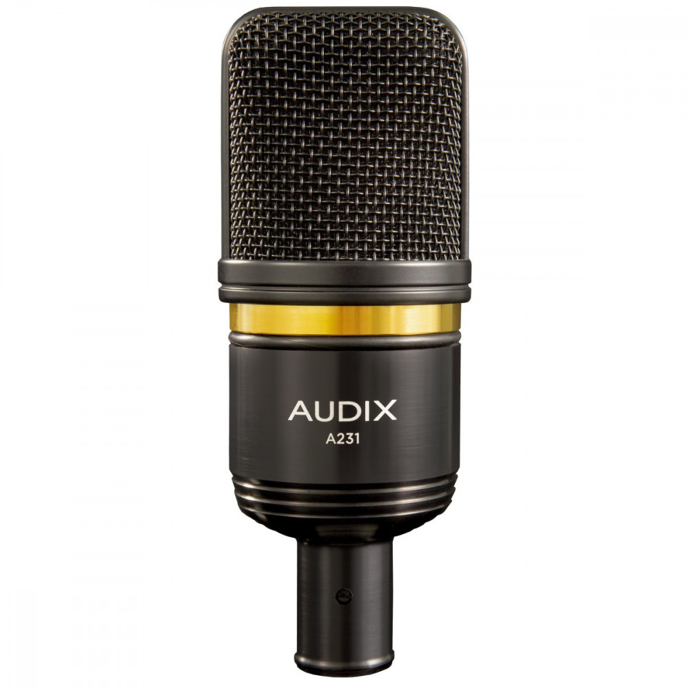 Студийный микрофон с большой диафрагмой AUDIX A231, кардиоида, 20Гц-20кГц