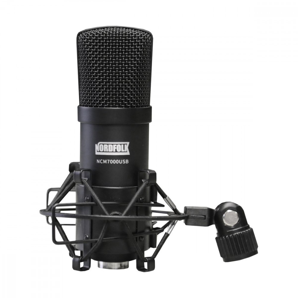 Конденсаторный микрофон Nordfolk NCM7000USB, USB, держатель в комплекте
