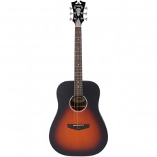 D'Angelico Premier Lexington LS SVS  электроакустическая гитара, Dreadnought, цвет санберст