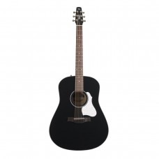 Seagull S6 Classic Black A/E  акустическая гитара Dreadnought, массив кедра/дикая вишня, цвет ч