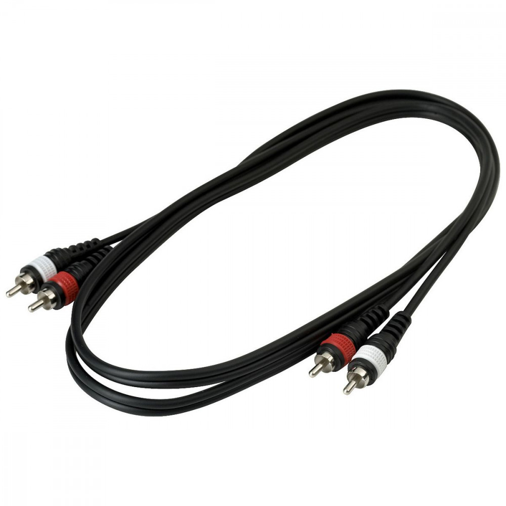 Rockcable RCL 20942 D4  шнур 2 x RCA - 2 x RCA, 1,5 м