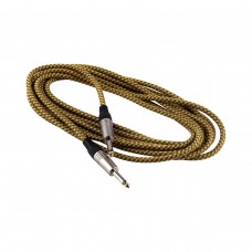 Rockcable RCL 30203 TC D/GOLD  Инструментальный кабель, джек-джек, 3 метра, в оплётке
