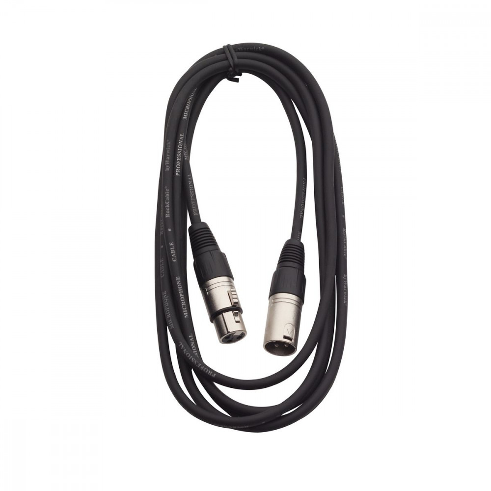 Rockcable RCL 30303 D7  Микрофонный кабель XLR(M) XLR( F) 3 м