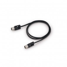 Rockboard RBO CAB MD FX 100 BK  FlaX Plug MIDI Cable, 100 cm / 39 3/8"