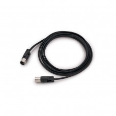 Rockboard RBO CAB MD FX 200 BK  FlaX Plug MIDI Cable, 200 cm / 78 47/64"