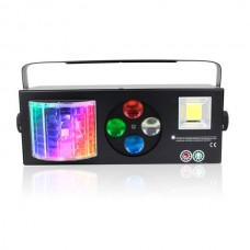 AstraLight NC-L417  мультифункциональный  световой прибор 4 в1, LED-эффект, лазер RG150mW, стро