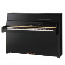 Kawai K15E M/PEP  пианино, банкетка в комплекте, высота 110 см, чёрный полированный, Индонезия