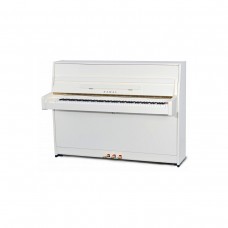 Kawai K15E WH/P  пианино, банкетка в комплекте, высота 110 см, белый полированный, Индонезия