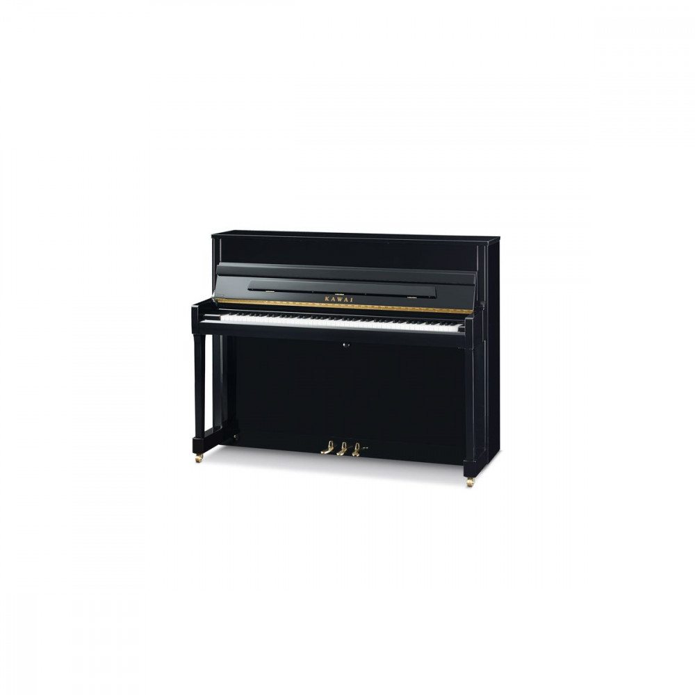 Kawai K200 M/PEP  пианино, банкетка в комплекте, высота 114 см, черный полированный, Индонезия