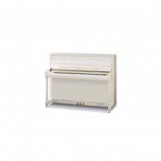 Kawai K200 WH/P  пианино, банкетка в комплекте, высота 114 см, белый полированный, Индонезия