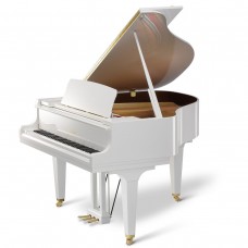Kawai GL-20 WH/P  рояль, длина 157 см, цвет белый полированный, банкетка в комплекте, Япония