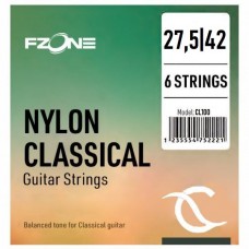 FZONE CL100  струны для классической гитары, нейлон, среднее натяжение, 27.5-42